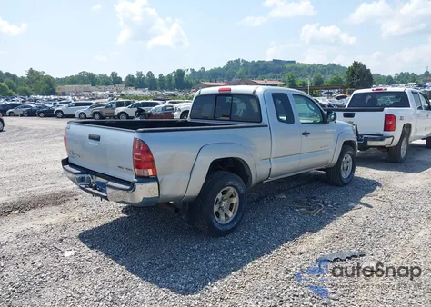 2007 Toyota Tacoma Base V6 from USA, damaged, VIN 5TEUU42N67Z389646